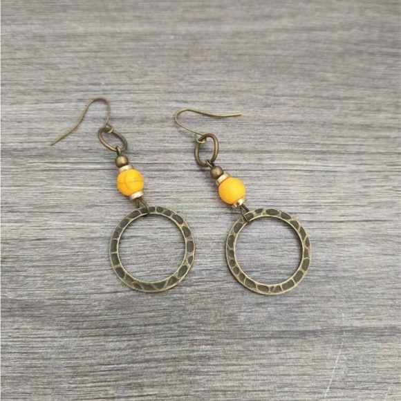 Boho dangle earrings S1195 - Picture 1 of 3